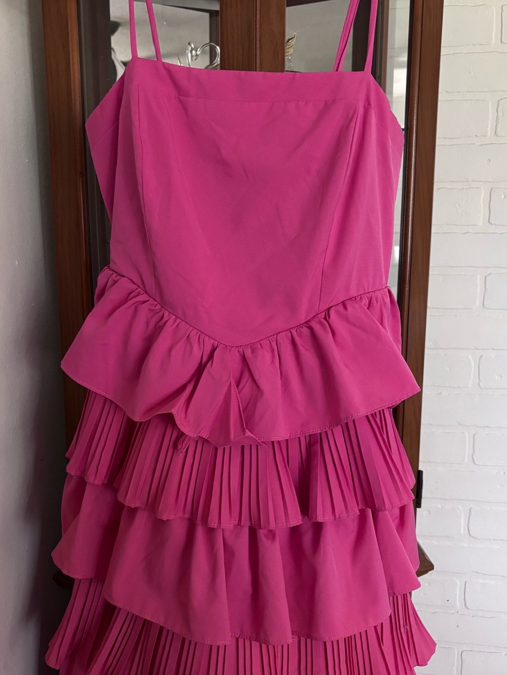 ✨ Pink Tiered Ruffle Dress ✨